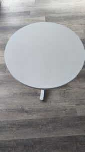 mesa blanca