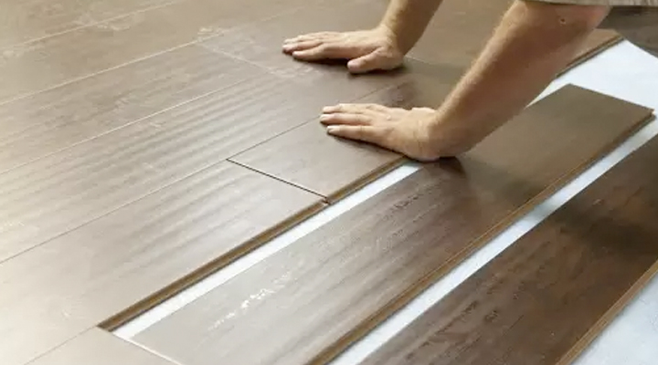 pisos laminados en PVC