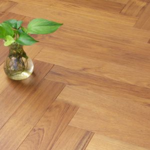 Teak Herrignbone